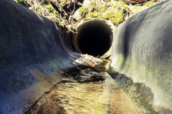 Drainage Swale Installation in Santa Rosa